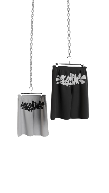 'ELYSIAN' Logo Shorts