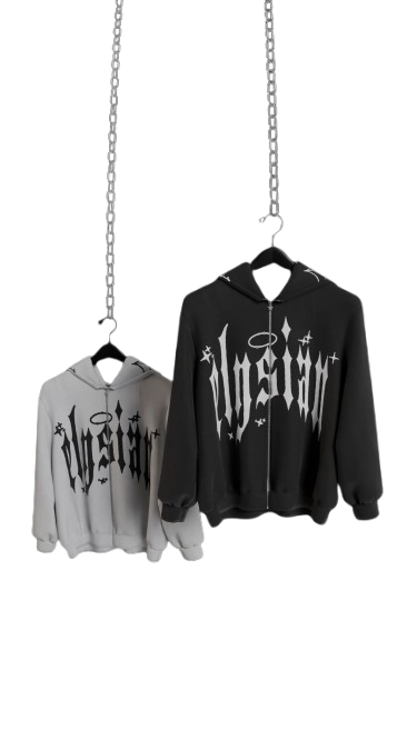 'ELYSIAN'  Full Zip Hoodie